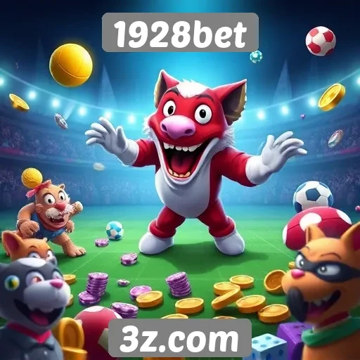 Variedade de jogos disponíveis na plataforma 1928bet